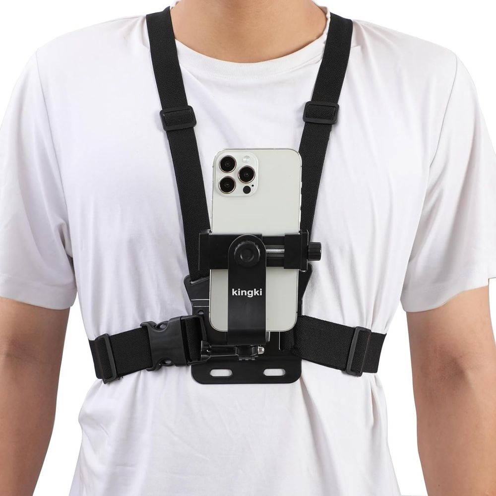 KINGKI Phone Chest Mount Harness